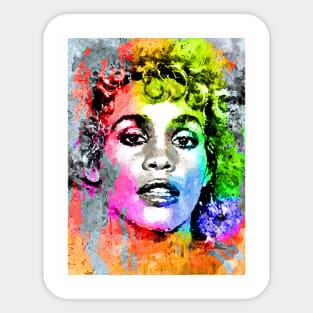 Whitney in Colors Sticker